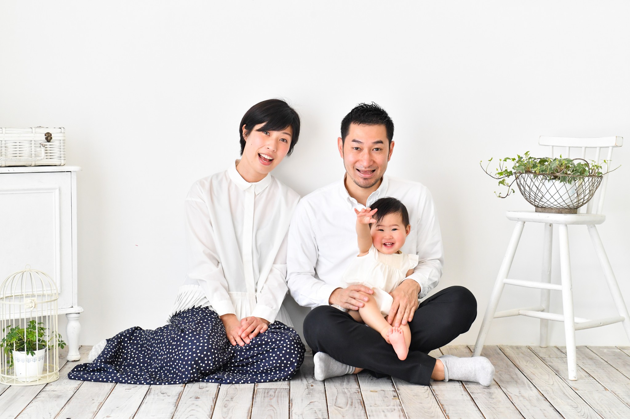 素敵に残したい 家族写真 撮影のポイント スタジオご利用ガイド２ 東京 目黒区のおしゃれな一軒家型キッズフォトスタジオ Pindot Studio